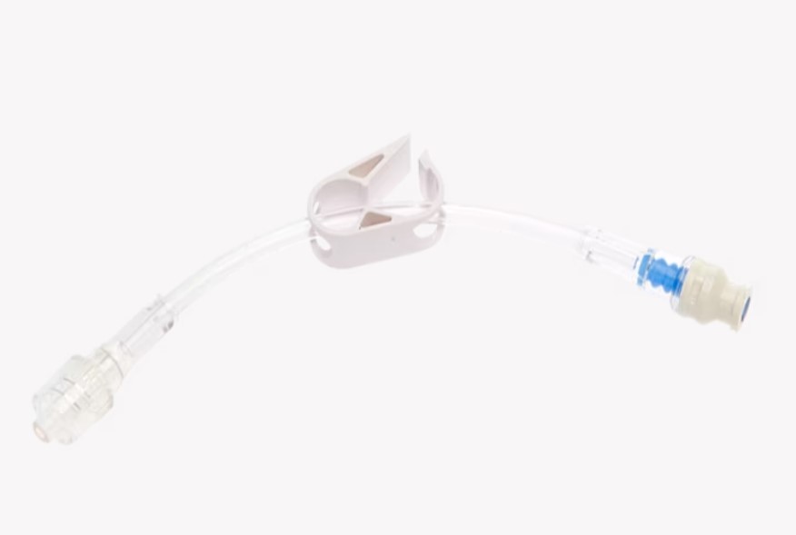BD, SmartSite Extension Set, 1 Connector, Slide Clamp, Spin Male Luer Lock J-Loop