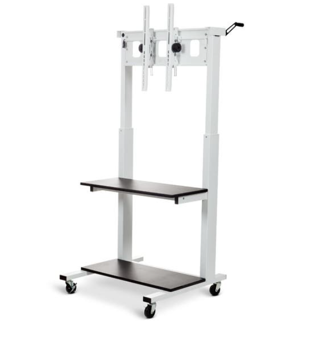 Luxor Crank Adjustable Flat Panel TV Cart