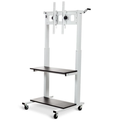 Luxor Crank Adjustable Flat Panel TV Cart