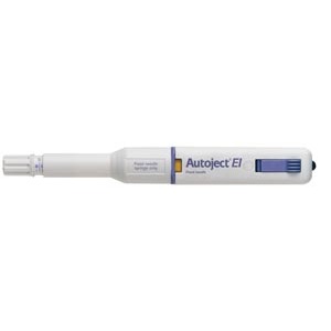 Autoject® EI Device, Supplies with Wallet, Depth Adjuster & Instructions, For Use with Fixed Needle, Not To Be Used with Glass Syringes