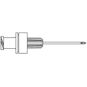 High Flow Filter Needle, 19G x 7/8" Needle with 5µ Filter, Recommended Use For Viscous Medications, Latex Free (LF), 100/cs