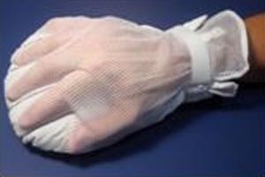 Adult Mitts, Dependable Finger Control, Mesh Back, (5) Finger Separators (Includes 48" Straps), Latex-Free, One Size