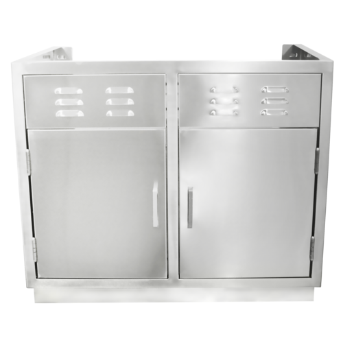 Blickman Industries, Sink Base Cabinet, 35"W Double Vented