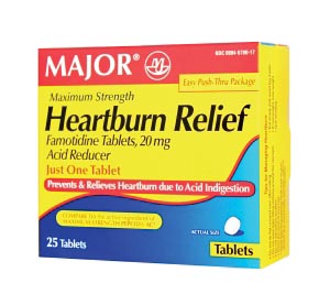 Heartburn Relief, Maximum Strength, 25s, Compare to Pepcid AC® Maximum Strength, 24/cs, NDC# 00904-5780-17