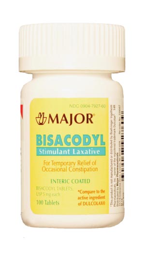Bisacodyl, 5mg, Tablets, Enteric Coated, 100s, Compare to Dulcolax®, 144/cs, NDC# 00904-6748-60