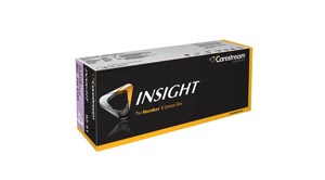 INSIGHT Intraoral film, IO-41, Size 4, 1-film Occlusal-Paper Packets. 25/bx