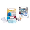 First Aid Only 50 Person ANSI/OSHA First Aid and BBP Pack Kit with Plastic Case