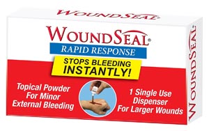 WoundSeal Blood Clot Powder, Rapid Response Bottle, 1/bx