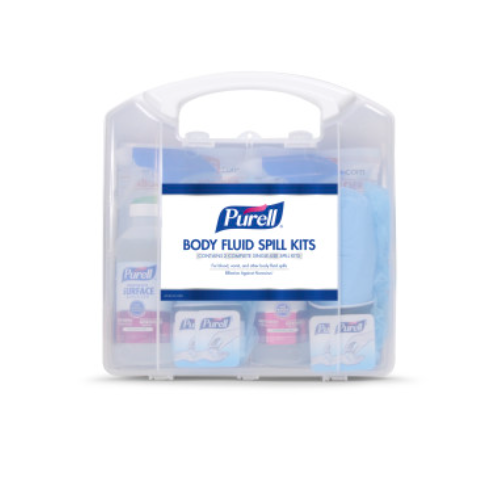 PURELL Body Fluid Spill Kit, w/Clam Shell Case