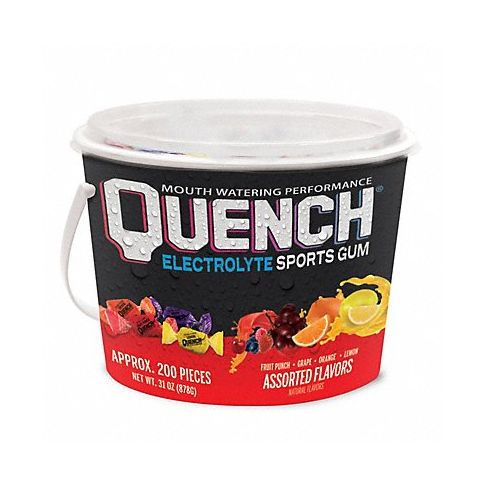 Quench Gum, Sports Team Bucket, 200 assorted pieces