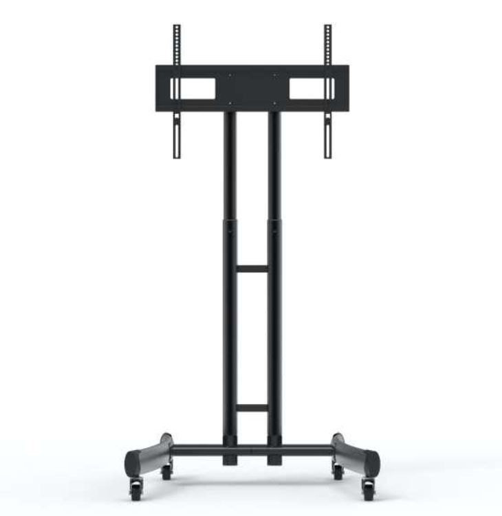 Luxor Adjustable Height Rolling TV Stand