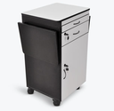 Luxor 38" Mobile AV Presentation Station Cart w/Locking Cabinet