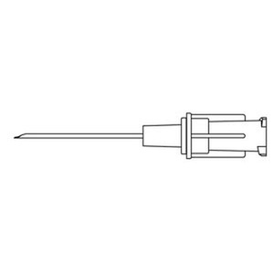 Filter Needle, 5µ Filter in Female Luer Lock Connection, 20G x 1" Thinwall Needle For Withdrawal or Injection of Medication From Rubber-Stopper Vial, DEHP & Latex Free (LF), 100/cs