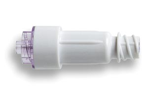 Valve For Aspiration, Injection or Gravity flow of Fluid Upon Insertion of a Male Luer Fitting, 300 psi Pressure Rated, DEHP & Latex Free (LF), 0.35mL Priming Volume, 100/cs (Rx)