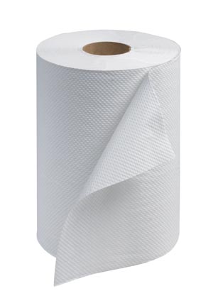 Hand Towel Roll, Universal, White, 1-Ply, Embossed, H21, 350ft, 7.9" x 5.5" x 1.9", 12 rl/cs (Item on Sales Stop - Suggested Alternative is RB6002, RB8002 or RB8004)