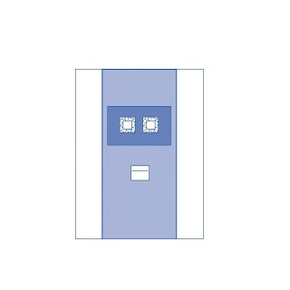 Cardinal Health Pacemaker Drape, 80" x 150", Sterile, 20/cs