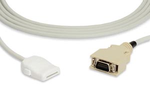 SpO2 Adapter Cable, 220cm, Masimo Compatible w/ OEM: 1005 (PC08), 0012-00-1099-01, 11171-000008, 2009743-001, 01-02-0182, 01-02-0192, 01-02-0445, 008-0824-00