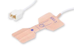 Disposable SpO2 Sensor Adult (>40Kg), 20/bx, Masimo Compatible w/ OEM: 1859, LNCS Adtx, 0600-00-0121, 520A-30-64101, 2027253-001, 989803148231, 11171-000019