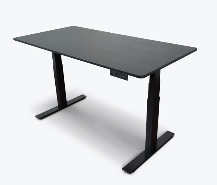 Luxor 60" 3-Stage Dual Motor Electric Stand Up Desk, Black