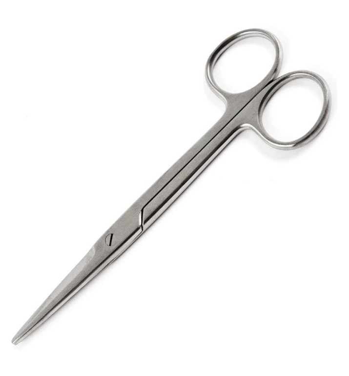 Sklar Econo Sterile Mayo Dissecting Scissors, 5-1/2", Straight, Disposable, 50/cs