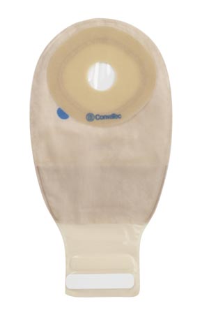 Drainable Pouch, 12", 1-Sided Comfort Panel, Pre-Cut Modified Stomahesive Skin Barrier, InvisiClose® Tail Closure, Filter, Transparent, 1" Stoma, 10/bx