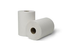 Hand Towel Roll, Universal, White, 1-Ply, H21, 425ft, 7.9" x 6.2", 12 rl/cs (Item on Sales Stop - Suggested Alternative is RB6002, RB8002 or RB8004)