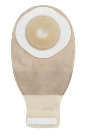 Drainable Pouch, 12", 2-Sided Comfort Panel, Pre-Cut Convex Durahesive Skin Barrier, InvisiClose® Tail Closure, Filter, Opaque, 3/4" Stoma, 10/bx