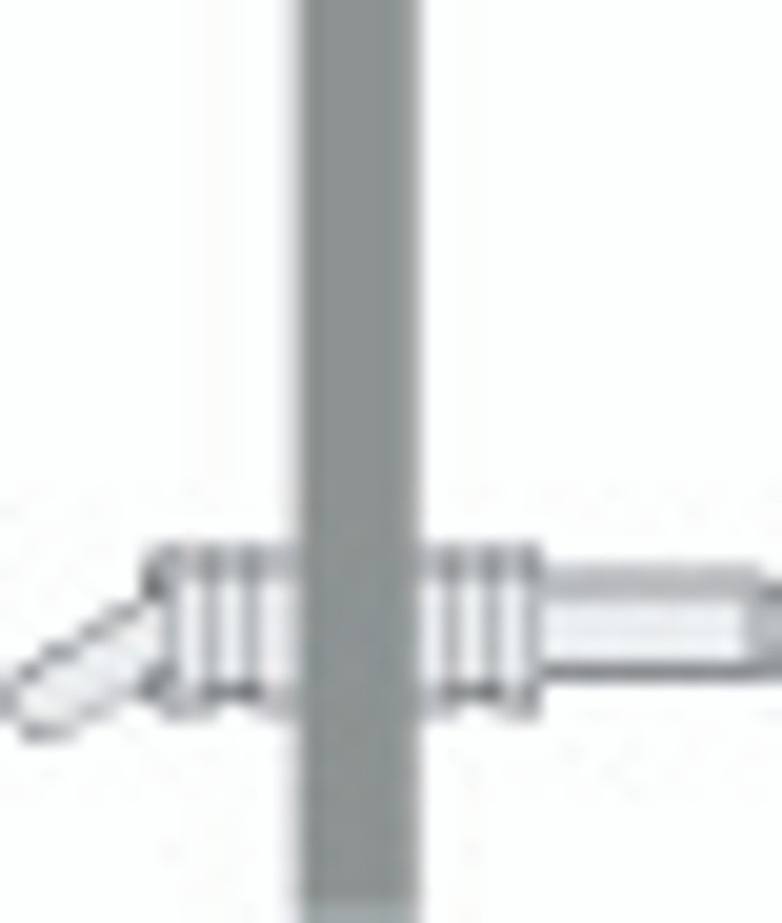 EXPANDERS - Stainless Pins - Angled Sectional DOWN - Maxi 9.5mm (5 pack)