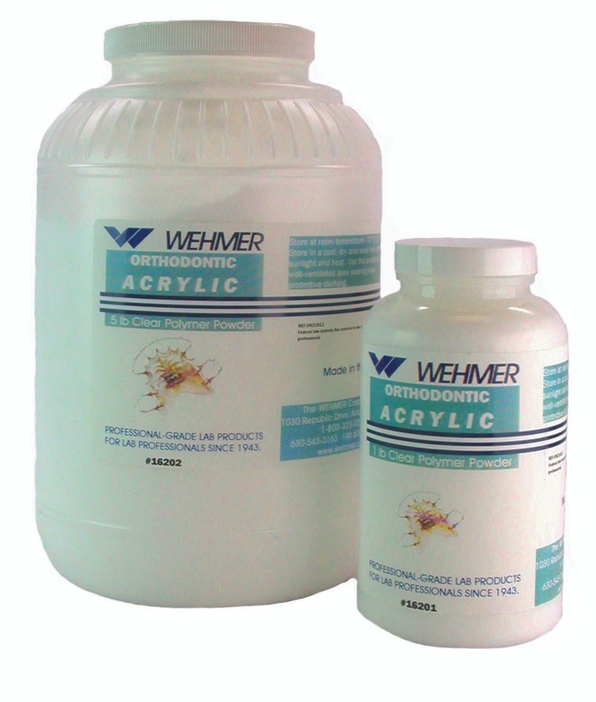 Polymer - European Style - 1 lb Clear Powder