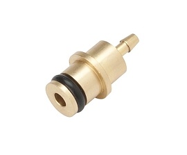 Q.D. Barb, 1/8, Silicone HP Tubing, to fit A-dec 300/500 Control Block; Pkg of 5