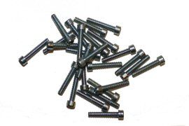 Screw, Socket Head, 2-56 x 1/2, Zinc; Pkg of 25