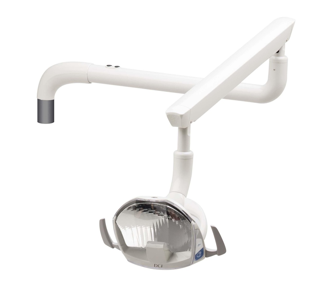 DCI Post Mount Reliance Light, 120 Volt, Gray
