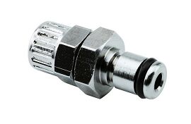 1/4" CPC Type Panel Mount Q.D. w/o Shut-off, Male