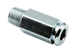 1/4" Q.D. Female x 1/4" MPT w/ Shut-off