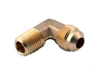 1/4" Flare x 1/8" MPT Elbow Connector