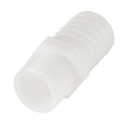 3/4" MPT x 1/2" Barb Adapter, Male, Vacuum