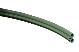 FC Tubing, 3 Hole, Poly Gray; Box of 100ft