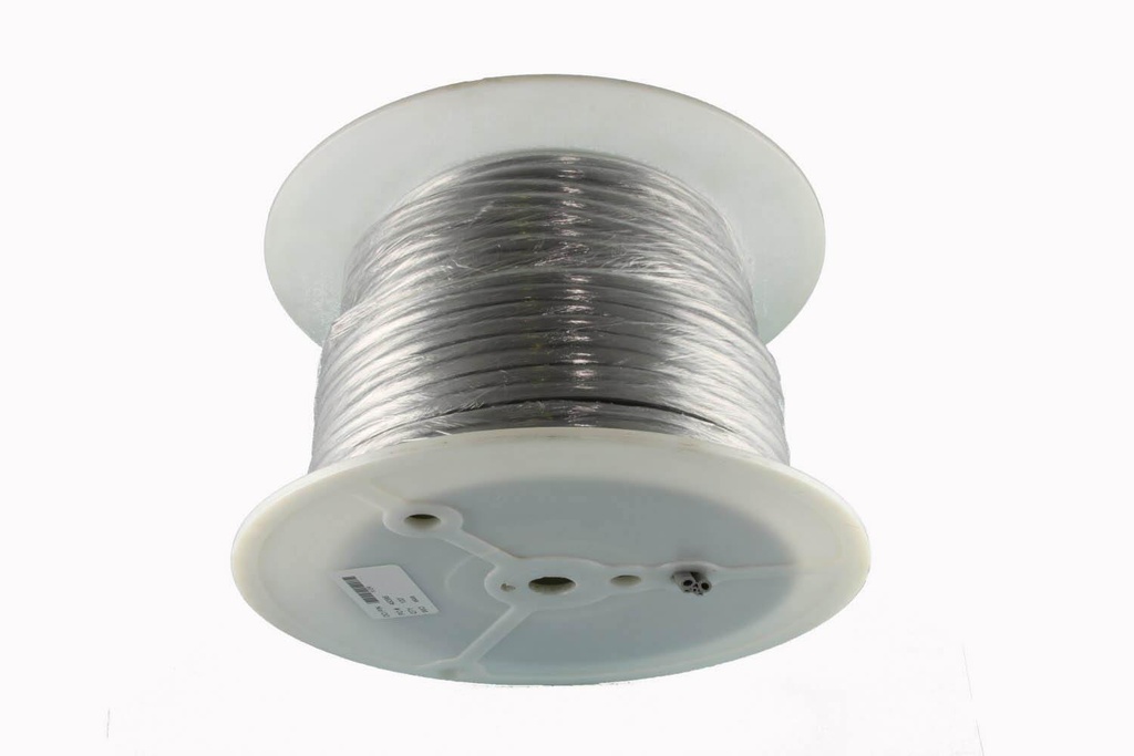 FC Tubing, 5 Hole, Poly Gray; Roll of 100ft