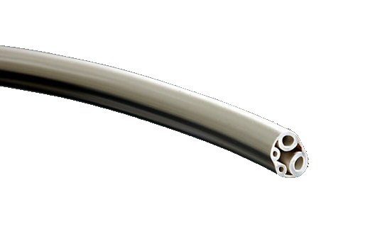 HP Tubing, 4 Hole, Asepsis Straight LT Sand; Roll of 100ft