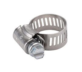Hose Clamp, Stainless Steel, 3/4"- 1-3/4", Pkg of 10