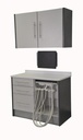 Symmetry Pinch Rear Treatment Console Dental Cabinetry