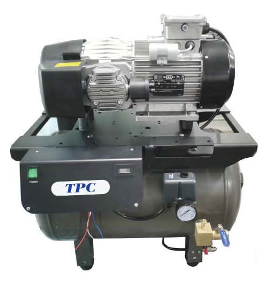 Superb Air Oil-Less Air Compressor, 1 x 2.0 HP motor, 10 Gal, 3-4 User (220V)