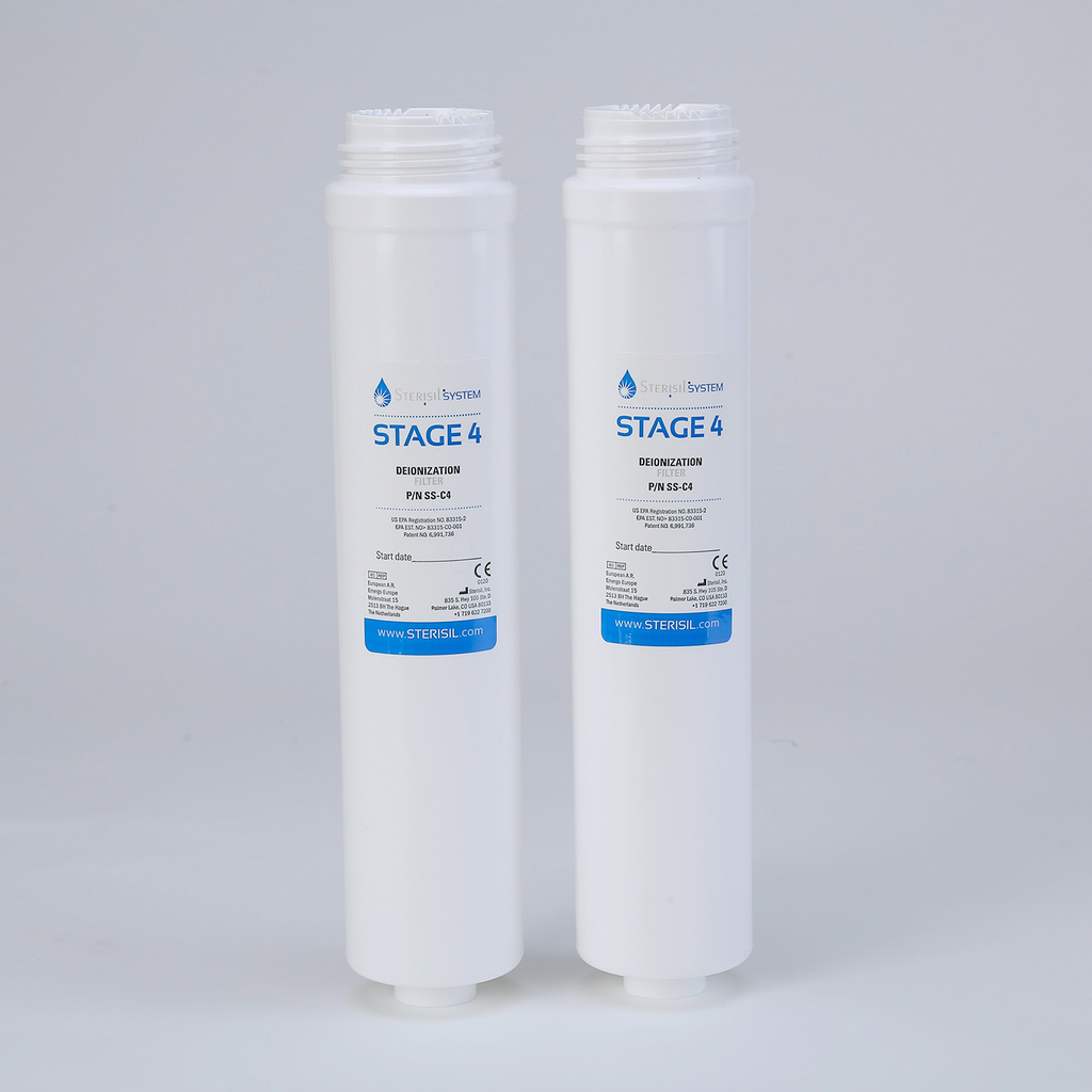 (2) Stage 4 - Deionization Cartridges