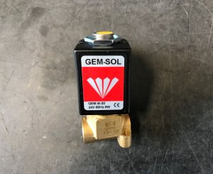 Tuttnauer Valve, Solenoid, 1/4"BSP, w/Coil