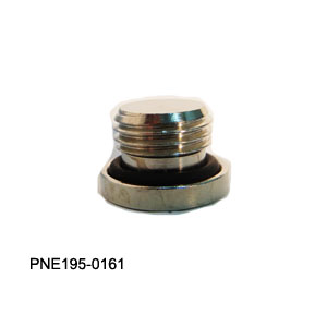 Tuttnauer Fitting, Cylindrical Oring Plug 1/4NPT