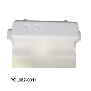 Tuttnauer Door Opening Handle, Finger Pocket, EZ9/11Plus