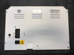 Tuttnauer Rear Panel, 23/2540M, MK w/ All Labels