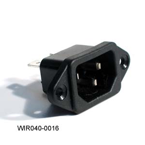 Tuttnauer Power Cord Socket All 120V/230V 6/91 & After