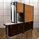 Signature Series Valencia Center Island Dental Cabinet