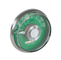 Yoke High Pressure Gauge - Oxygen